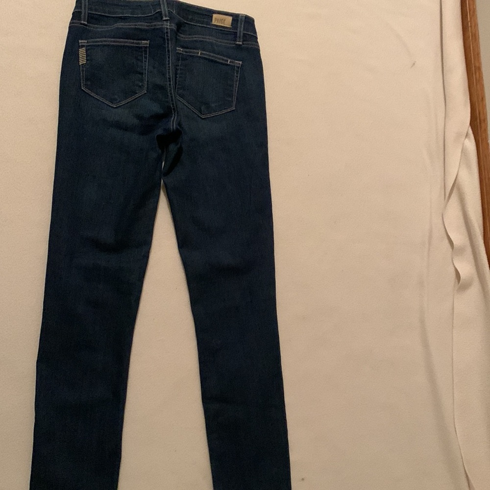 “Just A Second, I’ll Paige Them” Paige Skyline Ankle Peg Jeans - Picture 6 of 8